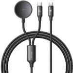 Mcdodo CA-4210 2 az 1-ben USB-C kábel + Samsung Watch töltő, 60 W, 1, 2 m