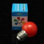 Ledszaki Piros mini körte égő, 60 Lumen fényerővel, 1W E27 (SA1119)