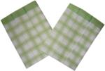 Svitap sleepwell Bambusz konyharuha, 50×70 cm, nagy kockák, zöld, 3 db (040500-000BAMZELE)