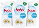 Baba Triopack folyékony szappan-utántöltő kamilla illattal 500 ml (8720181032912x3bun)