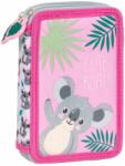 DERFORM Penar cu rechizite Derform Koala 10 - Cu 2 fermoare Penar