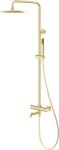 emporia FLY termosztátos zuhanyrendszer kádtöltővel, fényes arany 030130GD (030130GD)