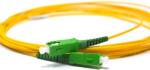 SeaMAX Оптична корда SeaMAX, 2m, SC-SC APC, SM G652D, simplex, 2.0mm, LSZH (SM-PC-SC/APC-SC/APC-2-S) - BestPC