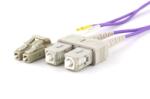 SeaMAX SeaMAX, 3m, LC-SC UPC, MM OM4 50-125, duplex, 2.0mm, LSZH (MM-PC-LC/SC-3-D-OM4)