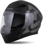 Cassida Bukósisak Cassida Orbit Grind matt fekete/szürke dioptriás vagy napszemüveg használatához alkalmas , polikarbonát héj, napellenző XL(61-62)