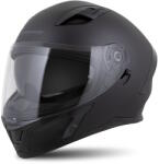 Cassida Motoros bukósisak Cassida Orbit Solid fekete matt / fekete, polikarbonát héj, napellenző, Pinlock® 70 fólia előkészítés XL(61-62)