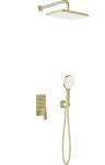 Armatura Malaga zuhany készlet beépített trópusi zuhany opcióval arany 4529-501-31 (452950131)