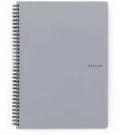 KARTON P+P Pastelini Grey A4 60 lapos vonalas spirálfüzet (8-804) - haztartasibolt