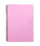 KARTON P+P Pastelini Pink A4 60 lapos vonalas spirálfüzet (8-067) - haztartasibolt