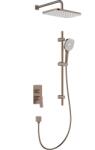 Armatura Malaga Rose Gold zuhany készlet beépített trópusi zuhany opcióval réz csiszolt 4529-301-34 (452930134)