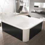 HOESCH Ergo+ 207,5x195 cm fekete/fehér (6444.010305552)