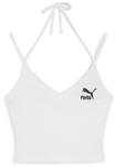 PUMA Trikó Puma Classics Ribbed Crop Top, Fehér, Nők L fehér