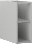 Mexen Box-A dulap deschis cu raft de 20 cm, gri mat - 91AX2-0200-470-0-62 (91AX2-0200-470-0-62)