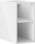 Mexen Box-A dulap deschis cu raft 25 cm, alb lucios - 91AX2-0250-470-0-00 (91AX2-0250-470-0-00)