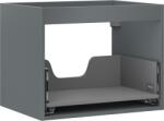 Mexen Box-A corp dulap sub chiuvetă 60 cm, 1 sertar, grafit mat - 91AX0-0600-470-1-66 (91AX0-0600-470-1-66)