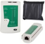  Hálózati kábel teszter tokban rj45 rj11 (11249)