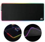 nano RS RGB LED világító XXL gamer egér- és billentyűzetpad 80×30 cm, 4 mm (72435)