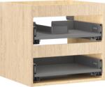 Mexen Box-A corpus dulap suspendat 50 cm, 2 sertare, stejar - 91AX0-0500-470-2-81 (91AX0-0500-470-2-81)