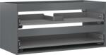 Mexen Box-A corp dulap sub chiuvetă 100 cm, 2 sertare, grafit mat - 91AX0-1000-470-2-66 (91AX0-1000-470-2-66)