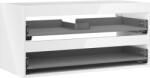 Mexen Box-A corpus dulap lavoar 100 cm, 2 sertare, alb lucios - 91AX0-1000-470-2-00 (91AX0-1000-470-2-00)