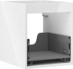 Mexen Box-A corp dulap sub chiuvetă 40 cm, 1 sertar, alb lucios - 91AX0-0400-470-1-00 (91AX0-0400-470-1-00)