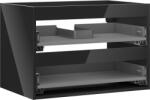 Mexen Box-A corp dulap sub chiuvetă 70 cm, 2 sertare, negru lucios - 91AX0-0700-470-2-70 (91AX0-0700-470-2-70)