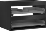 Mexen Box-A corp dulap sub chiuvetă 70 cm, 2 sertare, negru mat - 91AX0-0700-470-2-71 (91AX0-0700-470-2-71)
