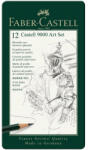 Faber-Castell Faber-Castell: Castell 9000 Grafitceruza 12db-os szett fém dobozban (119065)