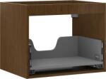 Mexen Box-A corp dulap sub chiuvetă 60 cm, 1 sertar, nuc - 91AX0-0600-470-1-86 (91AX0-0600-470-1-86)
