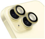 Obal: me Apple iPhone 15/ 15 Plus tempered glass kamera védő üvegfólia, sárga (57983125787)