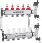 WISSE Distribuitor Colector din Inox Wisse 8 circuite