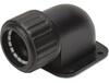 Univolt SFL 20 S fekete talpas tömszelence gégecsőhöz, halogénmentes IP65 043012 Univolt (043012)