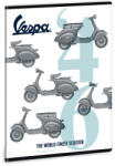 Ars Una Vespa '46 A/5 extra kapcsos füzet-sima (93158800) - kes