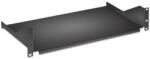 Intellinet 2U 19" konzol rack polc 400mm fekete (710916) (710916)