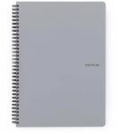 KARTON P+P Pastelini Grey A4 60 lapos vonalas spirálfüzet (8-804) - tintasziget
