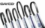 Dayco Standard vezérműszíj Dayco Erőátviteli alkatrész Ékszíj