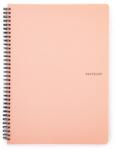 KARTON P+P Pastelini Apricot A5 60 lapos vonalas spirálfüzet (8-800) - tintasziget