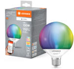 OSRAM LED izzó E27 14W = 100W 1521lm RGBW CCT fényerőszabályozható SMART+ WiFi Globe Ledvance (4099854194931)