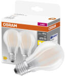 OSRAM 2x LED izzó E27 A60 4W = 40W 470lm 2700K Meleg 300° Izzószálas OSRAM (4099854094248)