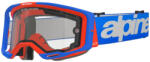  Alpinestars Vision8 Wodmark Szemüveg Roll-off Kék-piros, Viztiszta Lencsével (m150-989)