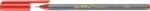 edding Liner edding 55, corp plastic, varf 0.3 mm, rosu (ED055002)