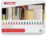 edding Liner edding 55, corp plastic, varf rotund, 0.3 mm, 16 culori/set (ED055016)