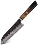  AI-37316 damaszk konyhakés - Santoku/Zöld