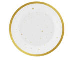 Javoli Arany Gold Celebrate papírtányér 6 db-os 18 cm (MLG166453)