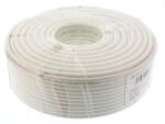 Well Cablu coaxial RG6, fire otel cuprat, triplu ecranat, 64X0.12mm AL+Folie Al, 100m/rola (RG6-CCS/AL-TRISLD-100-WL)