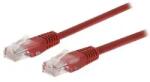 Valueline Cablu de retea U/UTP Valueline, cat5e, patch cord, 3m, rosu (VLCT85000R30)