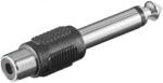 Goobay Adaptor MONO 6.35 mm tata> RCA mama Goobay (AC-021-GBAY)