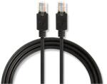 Nedis Cablu de retea U/UTP Nedis, cat5e, patch cord, 2m, negru (CCBP85100AT20)