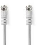 Nedis Cablu coaxial Nedis F tata - F tata 3m alb (CSGB41000WT30)