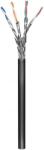 Goobay Cablu de retea pentru exterior S/FTP cat. 6 gri, rola 100m, Goobay (SFTPOUT6-CCA-100-GBAY)